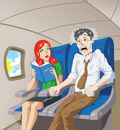 Scared of flying